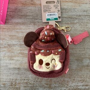 Munchling Brown and Pink  Coin Purse